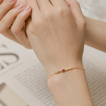 [AuraEcho]Romantic Heart Shape Lover Bracelet