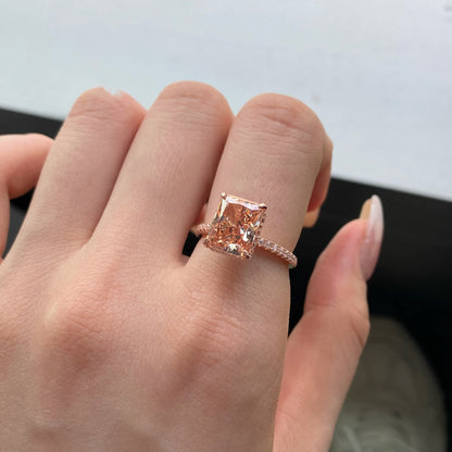 [AuraEcho]4.0 Carat Luxurious Engagement Ring