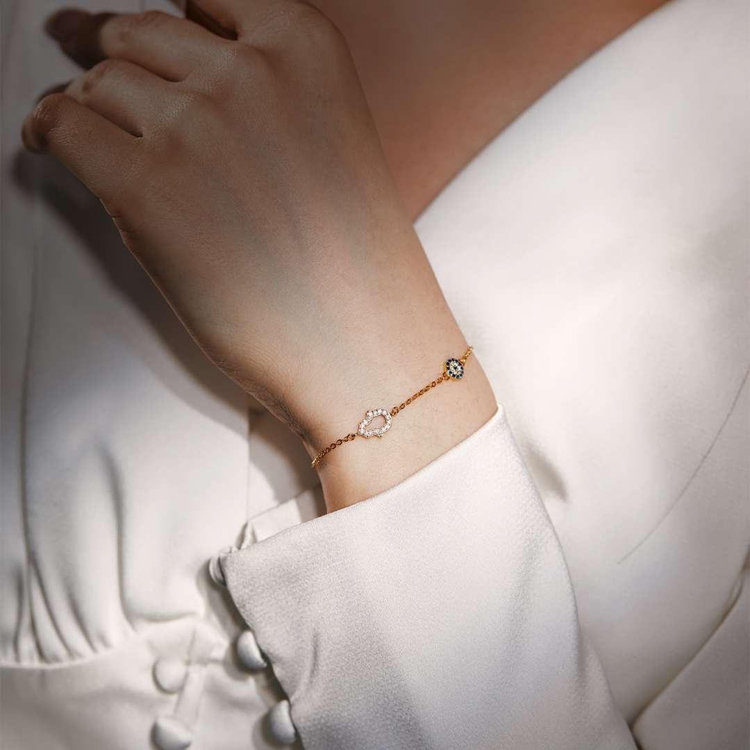 [AuraEcho]Gost Shape & Round Shape Necklace