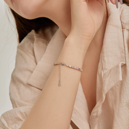 [AuraEcho]Delicate Romantic Heart Shape Lover Bracelet