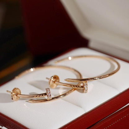 [AuraEcho]JUSTE EARRINGS DIAMONDS 1.8MM