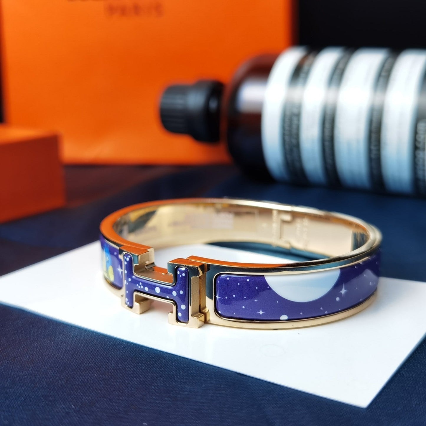 [AuraEcho]H STAR AND MOON BRACELET 12MM