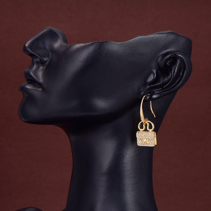 [AuraEcho]KELLY DIAMOND EARRINGS