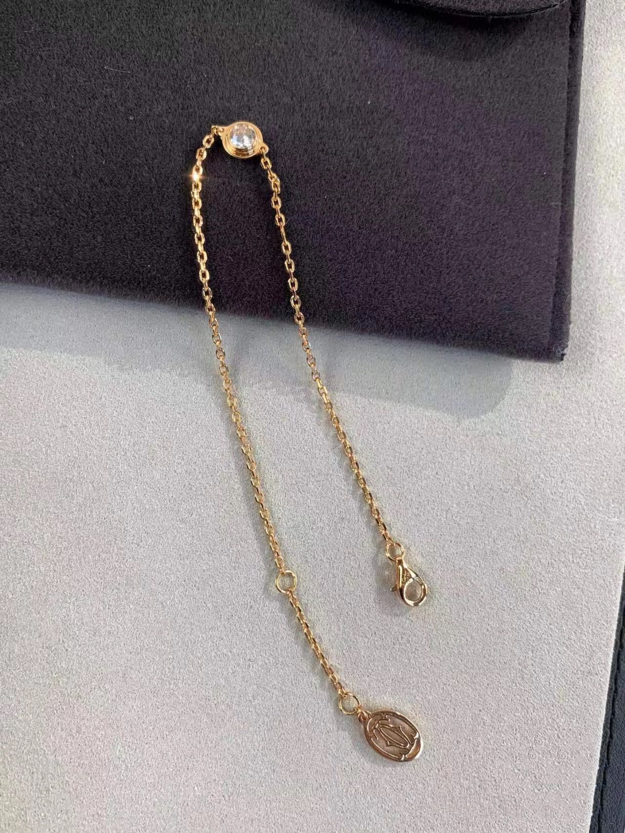 [AuraEcho]DAMOUR DIAMOND LINK BRACELET