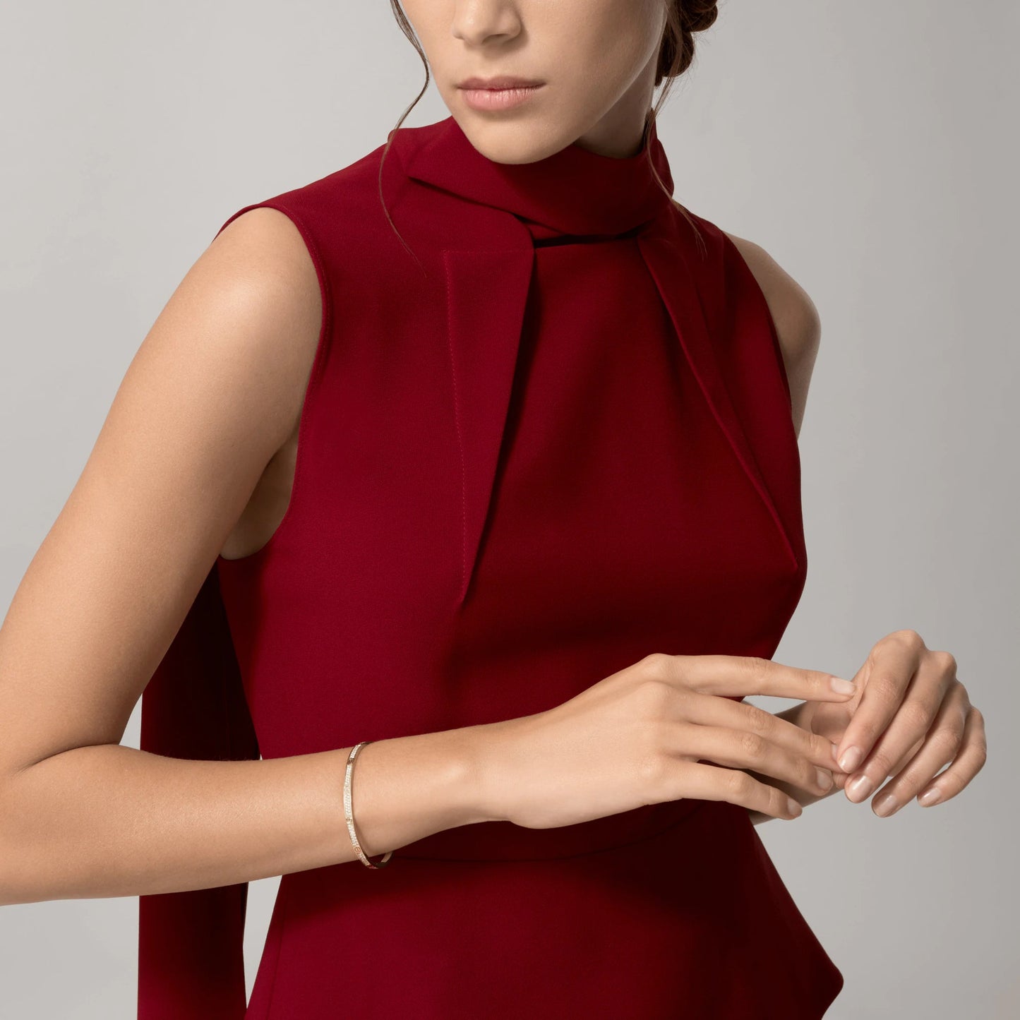 [AuraEcho]LOVE BRACELET 3.65MM DIAMOND-PAVED