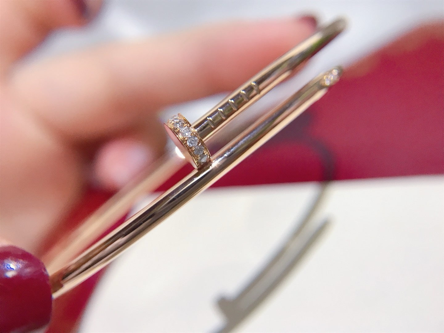 [AuraEcho]JUSTE BRACELET 2.5MM DIAMONDS