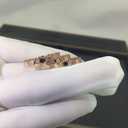 [AuraEcho]BEE LOVE RING PINK GOLD DIAMOND