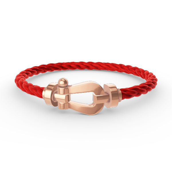 [AuraEcho]FORCE LARGE HORSESHOE NO DIAMOND BRACELET ROSE GOLD