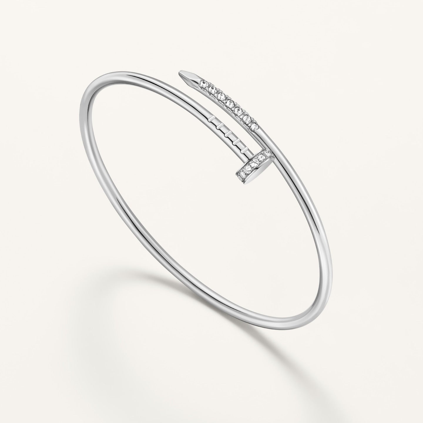 [AuraEcho]JUSTE BRACELET 2.5MM DIAMONDS NEW