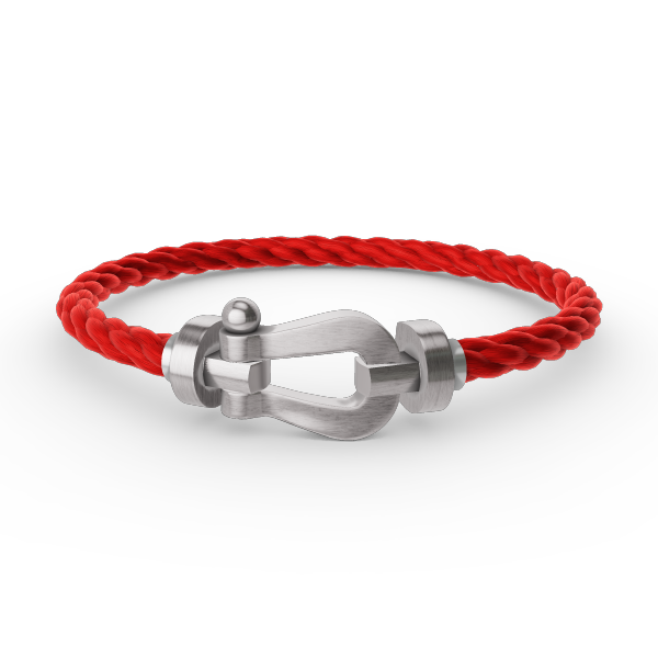 [AuraEcho]FORCE LARGE HORSESHOE NO DIAMOND BRACELET SILVER